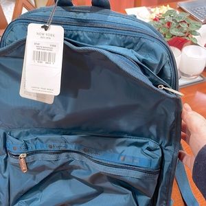 leSportnSac- indigo backpack new